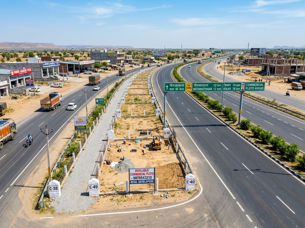 Neemkathana Bypass Commercial Land
